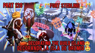 Albion Online Isla de Gremio🤑😎  The Guild Island🤑😎  Millones en Decoración  Fort Sterling🤗 [upl. by Tresa979]