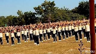 Annual sports day 2023  Montfort School  Champaknagar  Mass drill [upl. by Evvy]