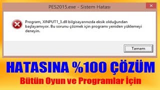 XINPUT13dll Hatasına \u00100 Çözüm [upl. by Harle]