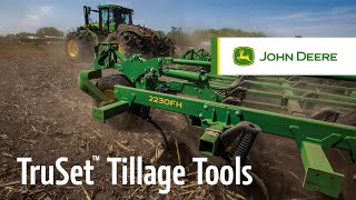 Lay The Right Groundwork With TruSet™ Tillage Tools  John Deere Tillage Equipment [upl. by Ahseela]