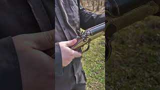 German drilling triple barrel gun antique doublebarrel hunting shotgun shorts shooting [upl. by Schnabel]