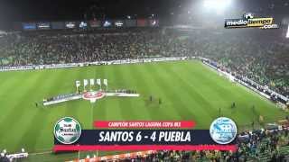 Los goles de la Final Copa MX Santos vs Puebla 6  4 [upl. by Larcher]