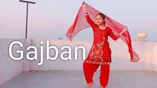 Gajban Pani Le Chali  Chundadi Jaipur Ki  Sapna Choudhary  Dance cover by Ritika Rana [upl. by Aihsenad]