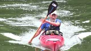 Kayak Forward Stroke  How to Paddle series [upl. by Feigin]