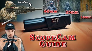 Airsoft ZoomCam Guide  new RunCam Scope Cam 2 18mm 25mm 40mm [upl. by Thayer]