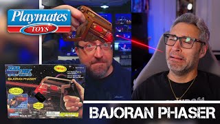 Playmates Bajoran Phaser  1995 Star Trek Deep Space Nine  Unboxing amp Review [upl. by Melliw]