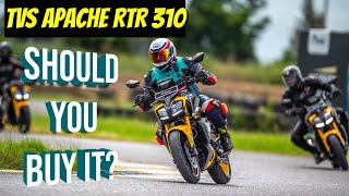 TVS Apache RTR 310 Review  Bumblebee Is Back  MotorBeam [upl. by Yelyk]