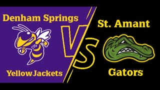 St Amant High vs Denham Springs  Football V  11724 [upl. by Nagap94]