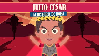 La vida de Julio Cesar en 8 minutos  Infonimados Historia de Roma [upl. by Pentheas59]