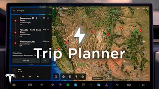 Supercharging  Navigate With Trip Planner [upl. by Seidnac]