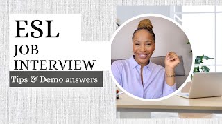 How to ACE your ESL Teaching Job interviewInterview questions amp demo answersroadto14k eslteacher [upl. by Garibull255]