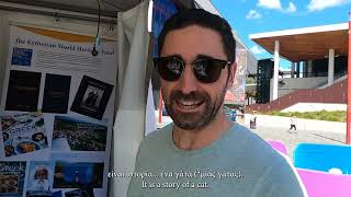 Speaking Greek at the Greek Festival of Sydney 2024 [upl. by Eniamej]