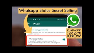 How to view WhatsApp Status without letting them Know  Hide Viewed By in WhatsApp [upl. by Kori521]