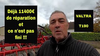 Entretien semoir HORSCH Cambridge contre les limaces et grosse facture de réparation sur VALTRA [upl. by Gamal]