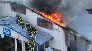 2nd Alarm Commercial Structure Fire Upper Macungie Pennsylvania  52924 [upl. by Coben201]