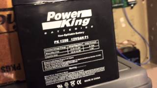 Replace house Honeywell alarm main battery [upl. by Notreve514]