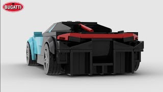 LEGO Bugatti Tourbillon MOC Speed champions Scale [upl. by Luhem]