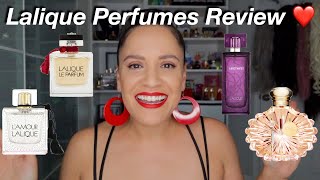 Lalique Perfumes Review [upl. by Aevin]