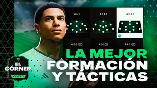 LA MEJOR FORMACIÓN y TÁCTICAS de FC 24 ♟️  EL CÓRNER [upl. by Bautram]