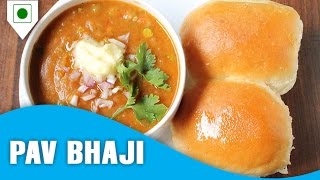 How To Make Bombay Pao Bhaji  पाव भाजी  Easy Cook With Food Junction [upl. by Ollehto]