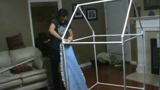 How to build an indoor playhouse or fort [upl. by Enomar481]