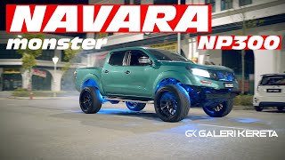 Monster Navara NP300 Modified  22 inch 220HP [upl. by Nnylear]