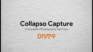 Collapso Capture Collapsible Photography light box  Studio Project [upl. by Reiniar]