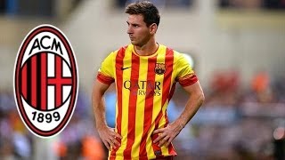 Lionel Messi vs AC Milan 221013 HD [upl. by Yseult]