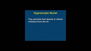 hygroscopic nucleisocial science 7th stdour earth [upl. by Whitehurst442]