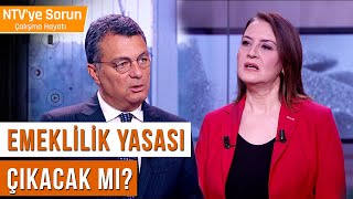 Emeklilik Yasası Çıkacak mı Asgari Ücret Ne Kadar Artacak  NTVye Sorun Çalışma Hayatı [upl. by Towne]