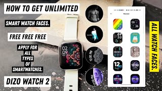 How To Get Unlimited Smartwatch Faces Free  Smartwatch Faces Download Dizo Watch VloggerSahilPatel [upl. by Diet882]