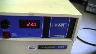 VWR 1520 Incubator [upl. by Eet]