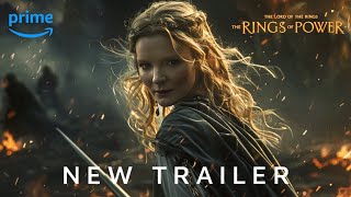 The Lord of The Rings The Rings of Power  NEW TRAILER  Prime Video  Concept [upl. by Ahsekram320]