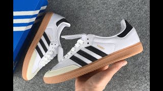 adidas Samba LT Cloud White Core Black IG4279 [upl. by Ainatnas]