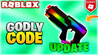 NEW GODLY KNIFE  FREE CODE LEAKS Murder Mystery 2 [upl. by Bendick]