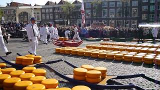 Mercado del Queso en Alkmaar Holanda [upl. by Onurb]