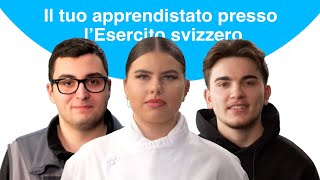 Il tuo apprendistato presso l’Esercito svizzero [upl. by Barny]