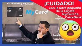 💥 Tarjeta MyCard de CaixaBank  Analizamos la Usura y Abusividad 🧐 [upl. by Sldney]