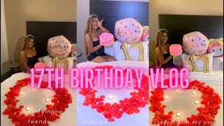 My 17th Birthday Party  Vlog [upl. by Htims]