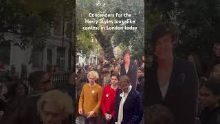 Contenders for Harry Styles lookalike contest 🎥 Variety shorts harrystyles celebrity [upl. by Snow]