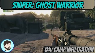 Sniper Ghost Warrior PC  Part 4 Camp Infiltration [upl. by Ruscio991]