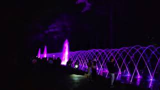 Magical Water and Light Show in Baguio City [upl. by Lavery744]