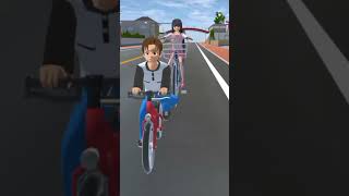 polis kejar budak viralvideo shorts sakuraschoolsimulator games cartoon [upl. by Eillen]