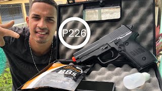 REVIEW PISTOLA p226 AIRSOFT SPRING [upl. by Dave296]