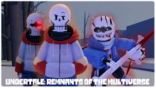 TSUnderSwap Papyrus amp Insanity Sans Showcase Undertale Remnants of the Multiverse [upl. by Leahcimrej989]