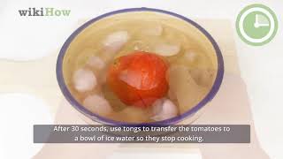 How to Blanch Tomatoes [upl. by Disharoon643]