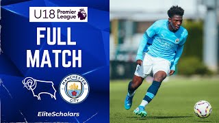 Full Match Derby County vs Manchester City  U18 Premier League  091124 [upl. by Aitenev]