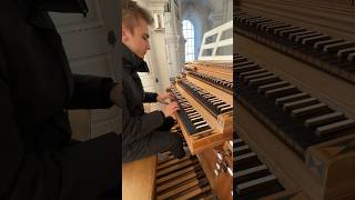 Toccata in d Minor by J S Bach 7 Seconds Reverb 😍 organ music church [upl. by Avan]