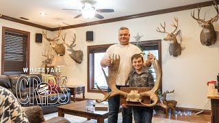 Whitetail Cribs Central Ohio Home Stacked with Big Mule Deer DIY Moose And GIANT Whitetails [upl. by Ailito]