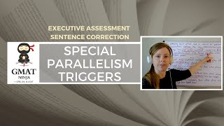 GMAT Ninja SC Ep 4 Special Parallelism Triggers [upl. by Philan]